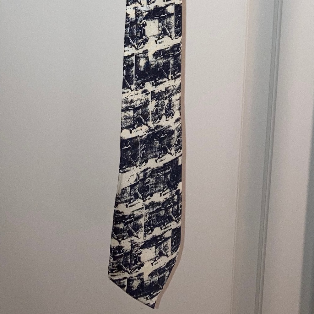 Vintage Andy Warhol Flammation Men's Silk Tie